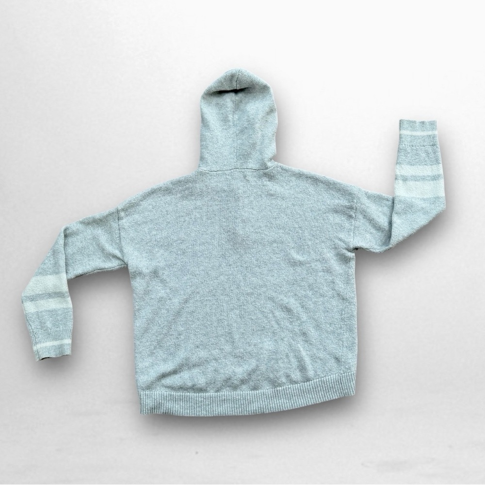 American Eagle Outfitters Pullover Knitted Sweater Gray White size XSmall - Picture 3 of 9